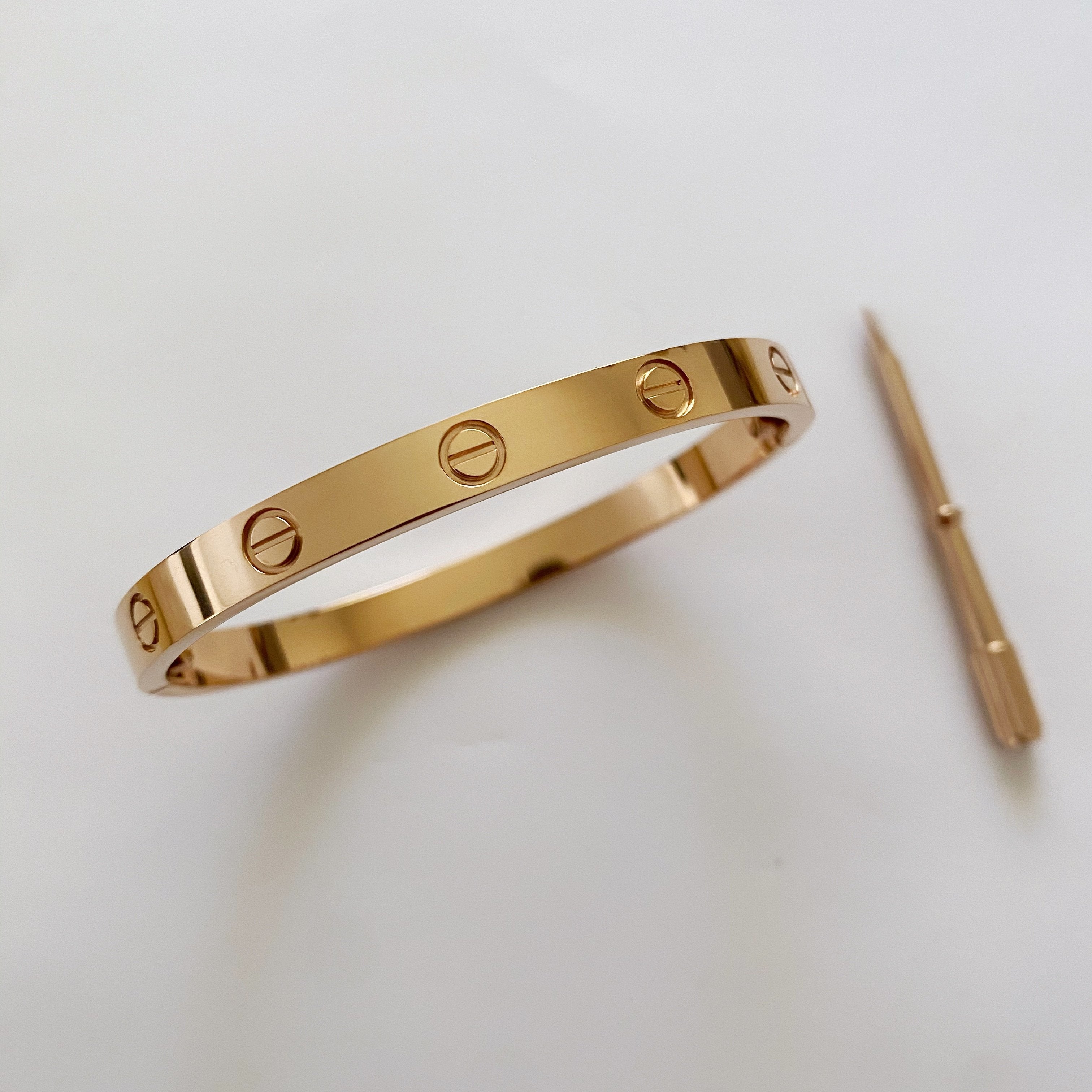 PULSERA LOVE ORO ROSA - Main Image