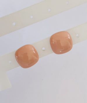 ARETES BOTTON PALO DE ROSA