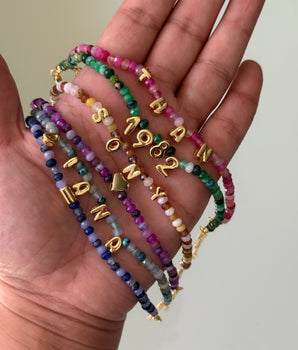 PULSERA PERSONALIZADA CRYSTAL COLORS