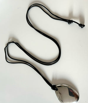 COLLAR PEBBLE PLATEADO