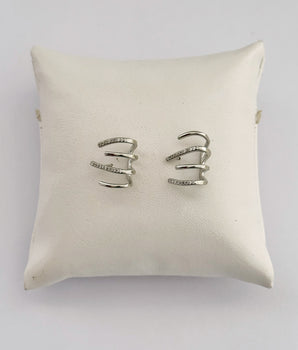ARETES LUMI LINES PLATA