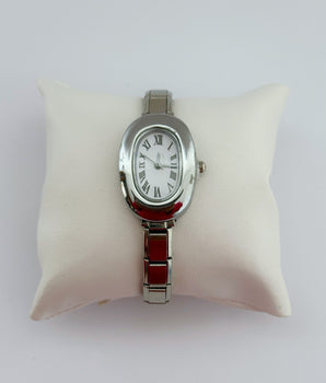 RELOJ CLÉO PLATA