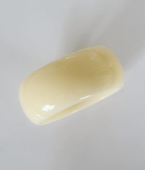 BRAZALETE RESIN DOUBLE BLANCO