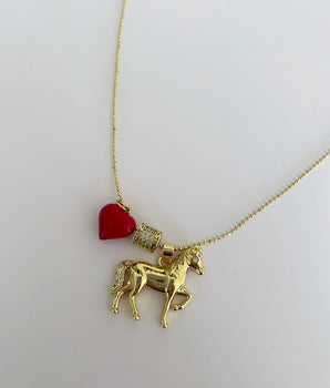 COLLAR HEART HORSE