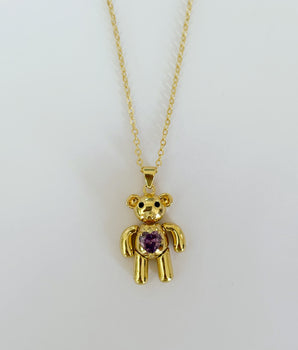 COLLAR TEDDY HEART