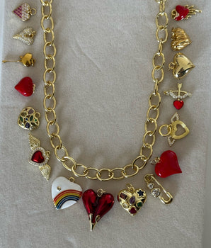 CHARM CORAZON CON ALAS