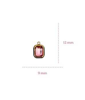 CHARM CRISTAL ROSA