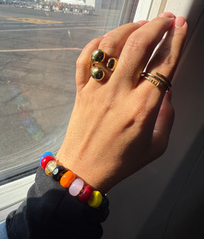 PULSERA COLOR DOTS LUXE