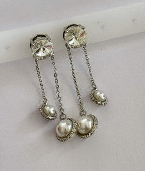 ARETES MIUMIU PLATA