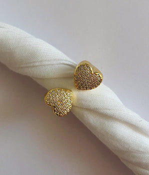 ANILLO DOBLE CORAZÓN XL