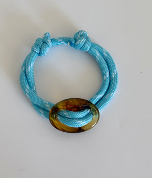 PULSERA KNOTTY HALO blue