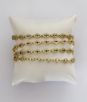 PULSERA GOLDEN GLAM EYE