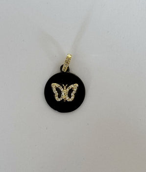 CHARM MARIPOSA PLACA