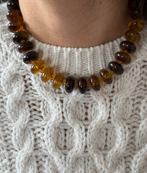 COLLAR CHUNKY BOLD ÁMBAR