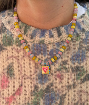 COLLAR COLOR POP HEART