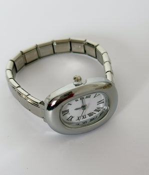 RELOJ CLÉO PLATA
