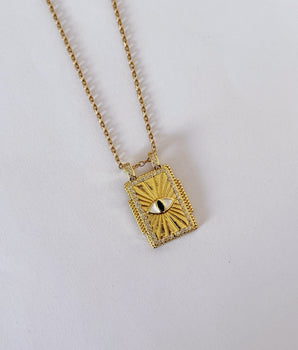 COLLAR TAROT OJO BLANCO
