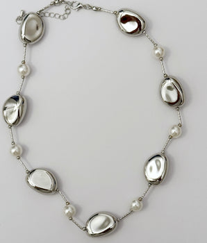 COLLAR DROPS PLATA