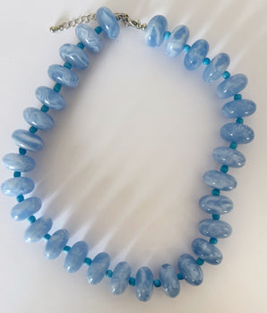 COLLAR CHUNKY BOLD AZUL