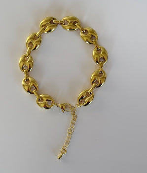 PULSERA GOLDEN LINKS