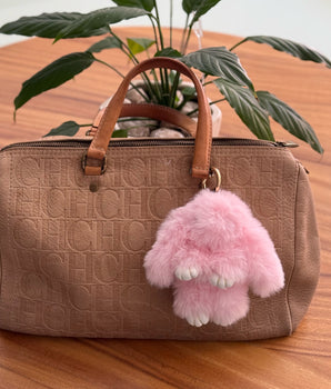 CHARM BAG MINI LOP PINK