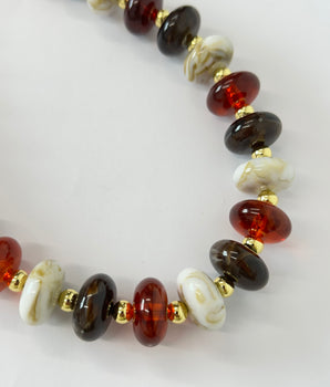 COLLAR CHUNKY BOLD SIENNA