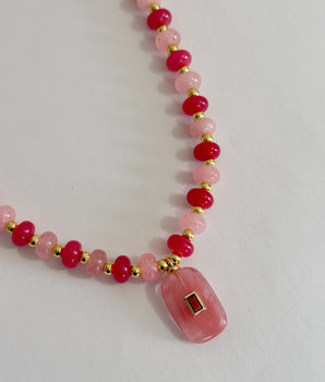 COLLAR CANDY ROSE