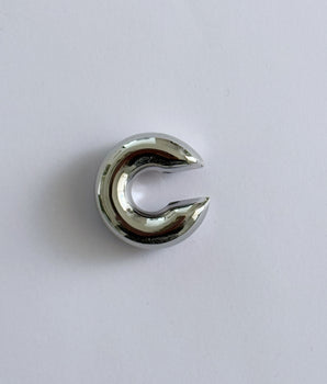 EARCUFF CHUNKY PLATA G