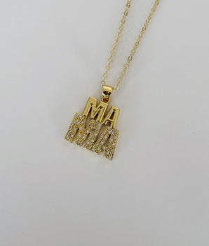COLLAR MAMA LETTERS
