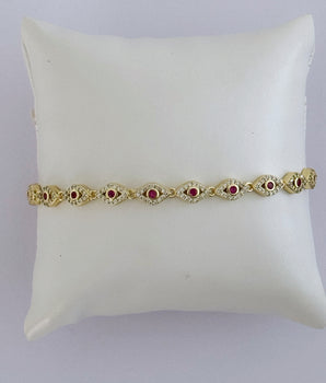 PULSERA GOLDEN GLAM EYE