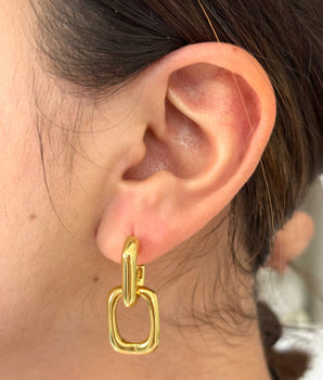 ARETES LINK DORADO