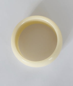 BRAZALETE RESIN DOUBLE BLANCO