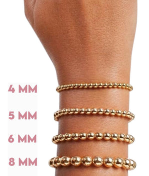 PULSERA DE CUENTAS 4MM