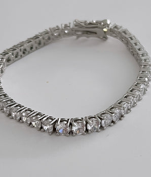 TENNIS BRAZALETE PLATA