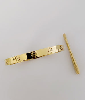 PULSERA LOVE DORADA