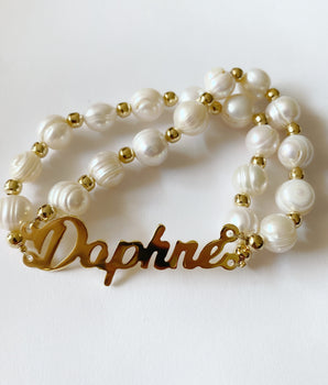 PULSERA PERSONALIZADA DE PERLAS