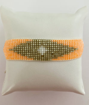 PULSERA MIYUKI PEACH